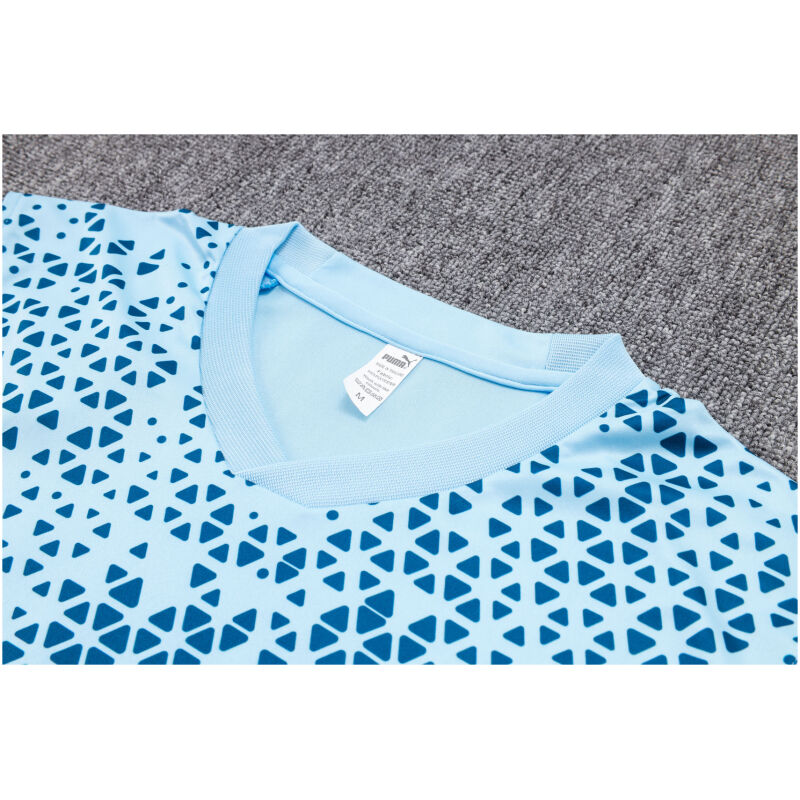 Mens Manchester City Singlet Suit Light – Blue 2023/24