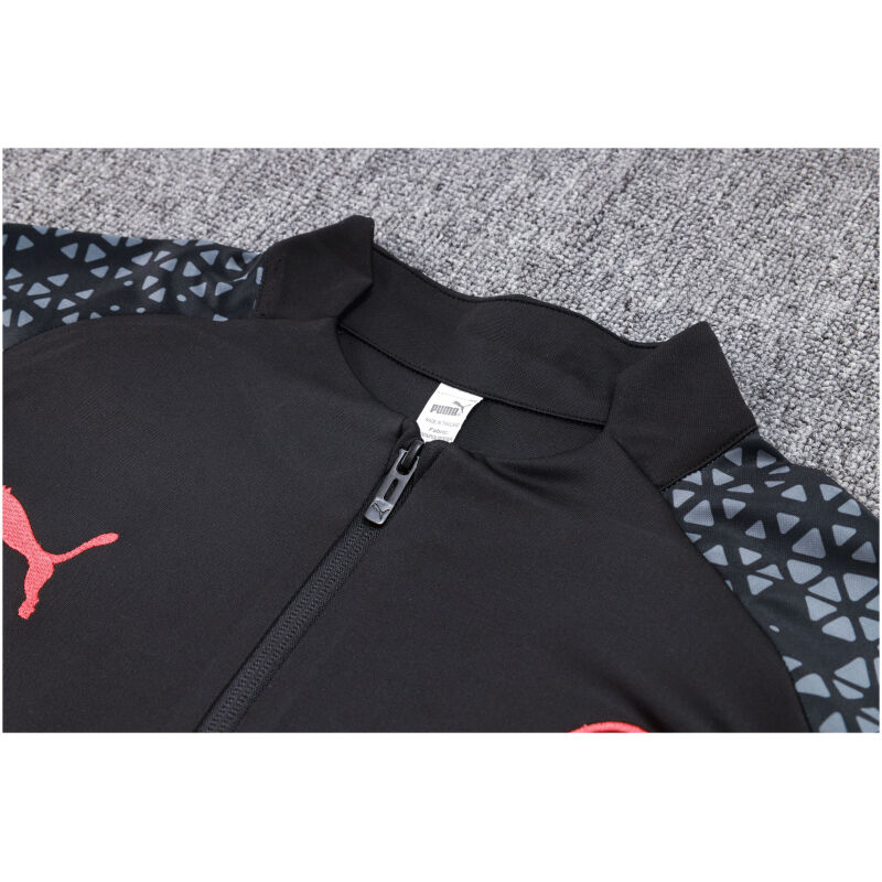 Mens AC Milan Training Suit Black 2023/24