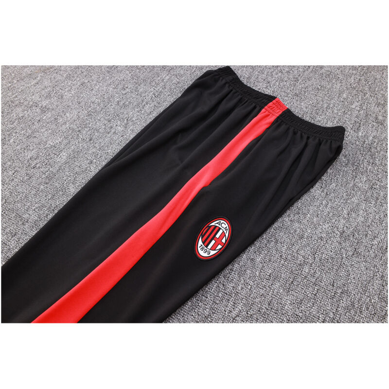 Mens AC Milan Training Suit Red – Black 2023/24