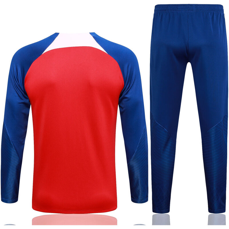 Mens Atletico Madrid Training Suit Red 2023/24