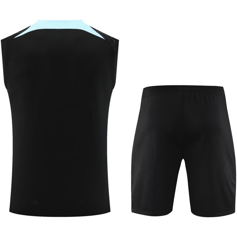 Mens Inter Milan Singlet Suit Black 2023/24