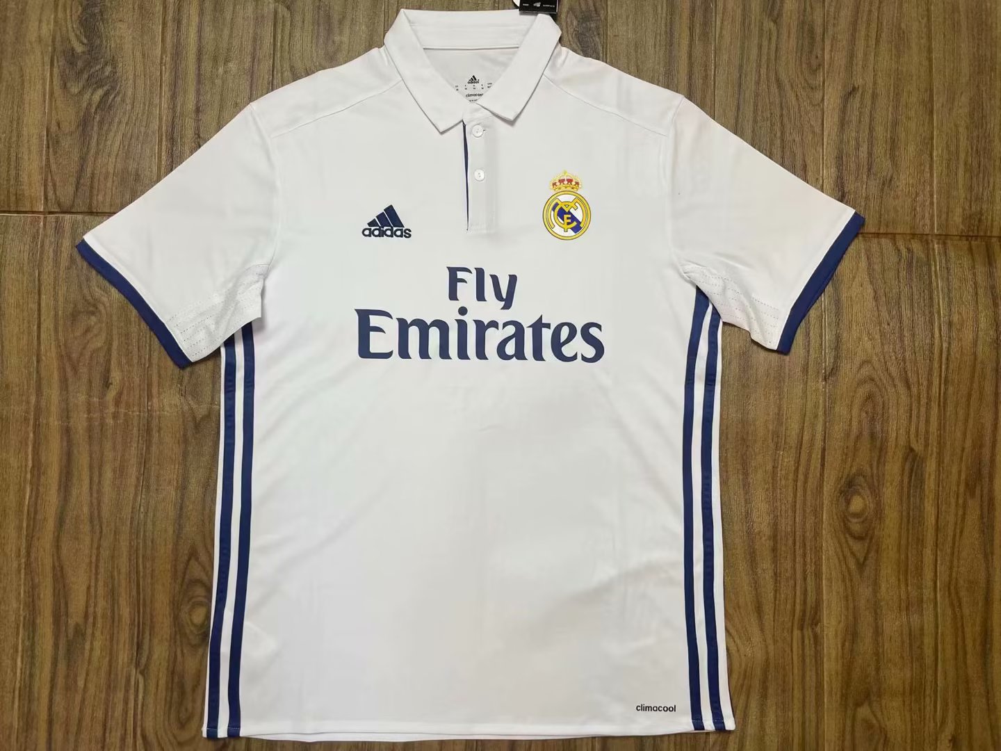 Herren Real Madrid Retro Heim Trikot 2016/17
