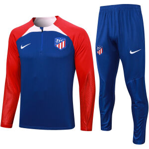 Mens Atletico Madrid Training Suit Blue 2023/24