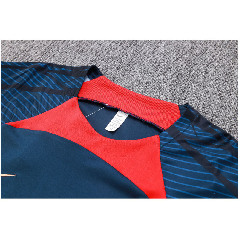 Mens PSG Short Training Suit Royal Blue 2023/24