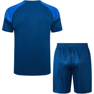 Mens Olympique Marseille Short Training Suit Blue 2023/24