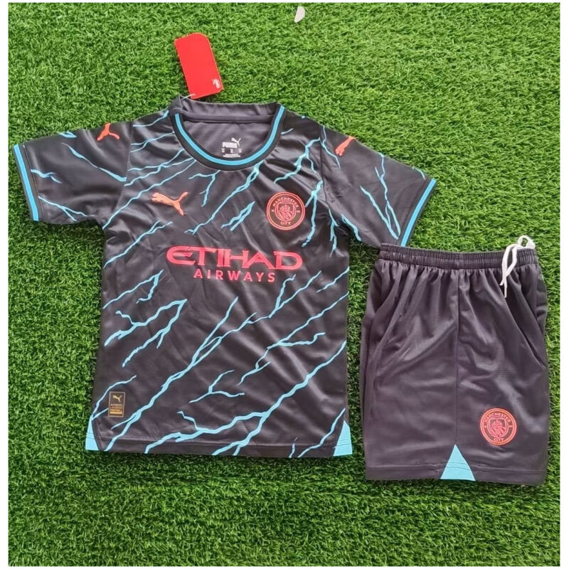Kids Manchester City Third Jersey 2023/24