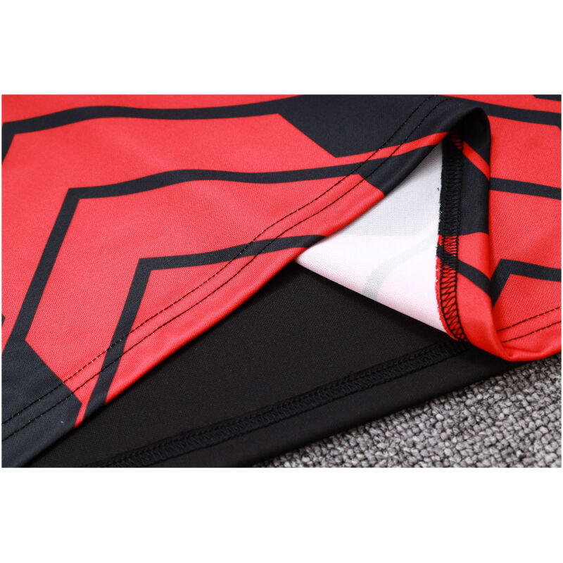 Mens AC Milan Training Suit Red – Black 2023/24