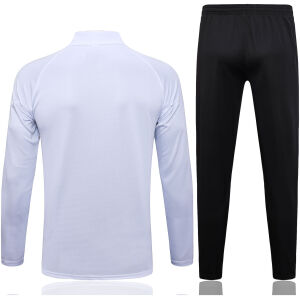 Mens AC Milan Training Suit White Pattern 2023/24