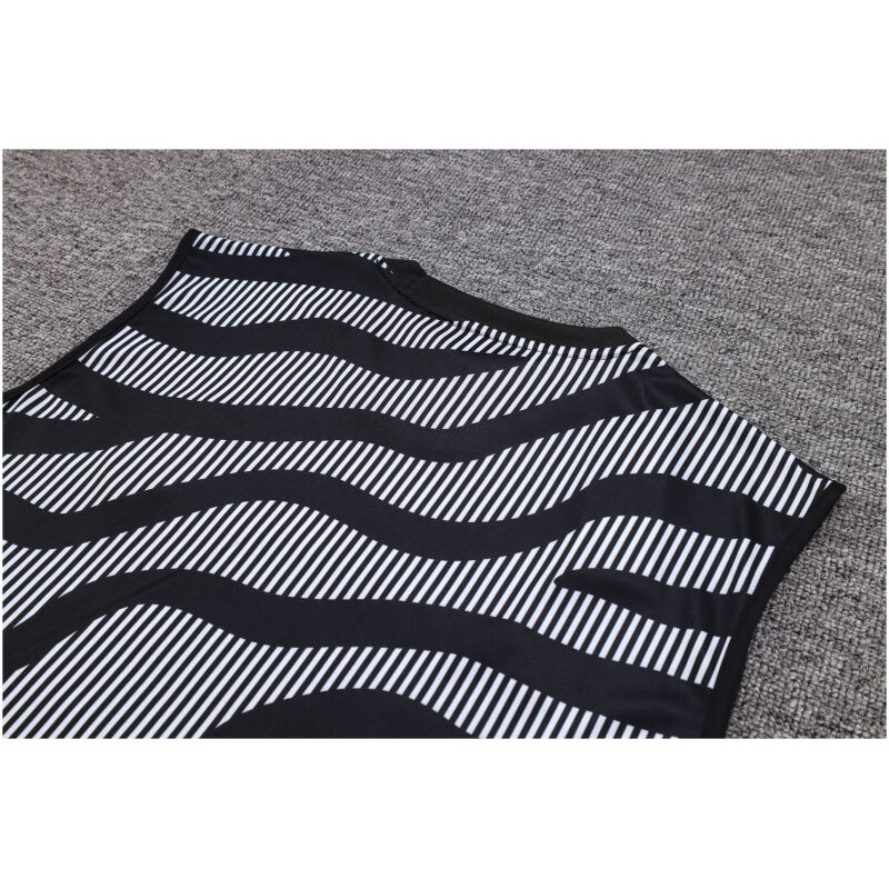 Mens Juventus Singlet Suit Grey – Black 2023/24