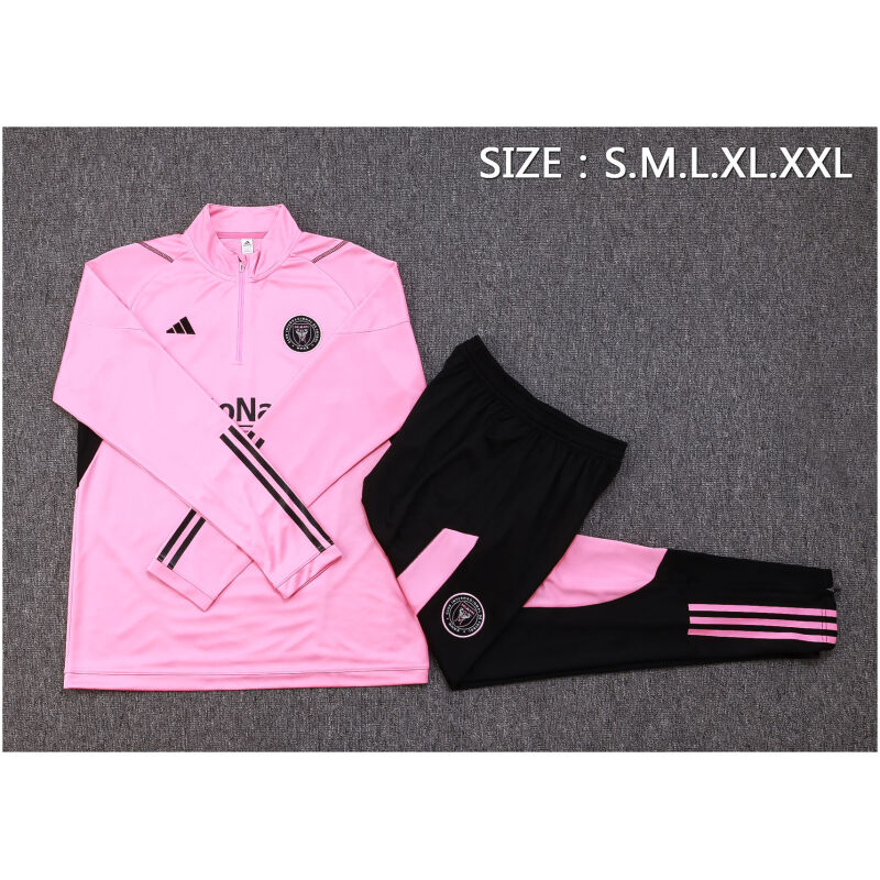 Mens Inter Miami C.F. Training Suit Pink 2023/24