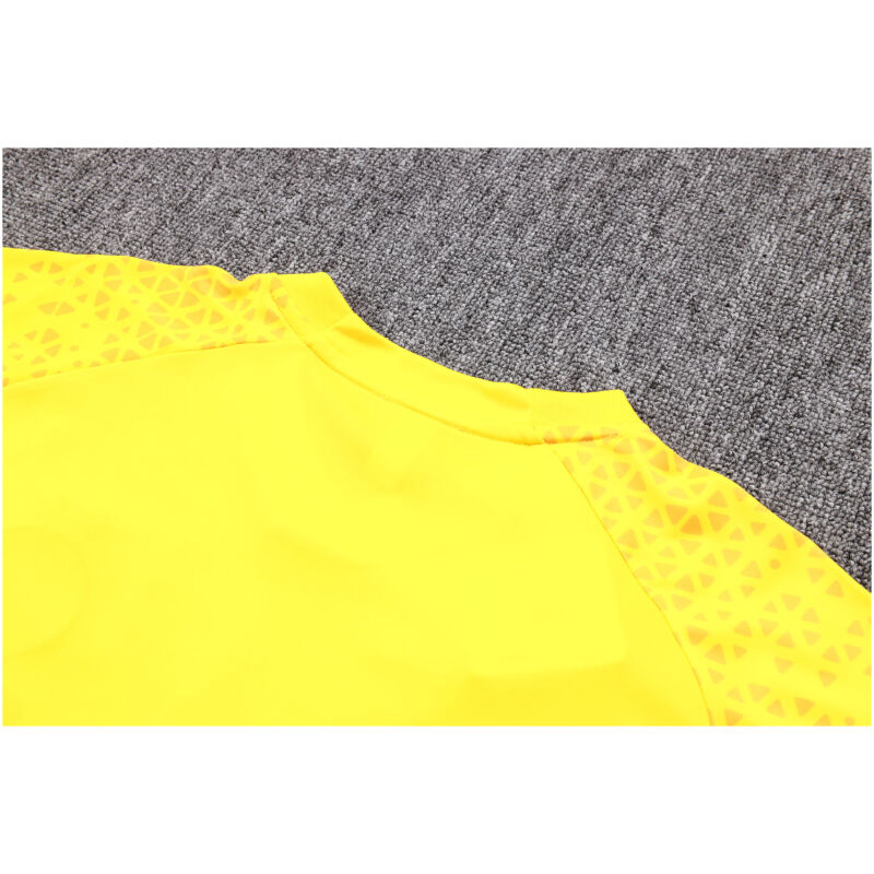 Mens Borussia Dortmund Short Training Suit Yellow 2023/24