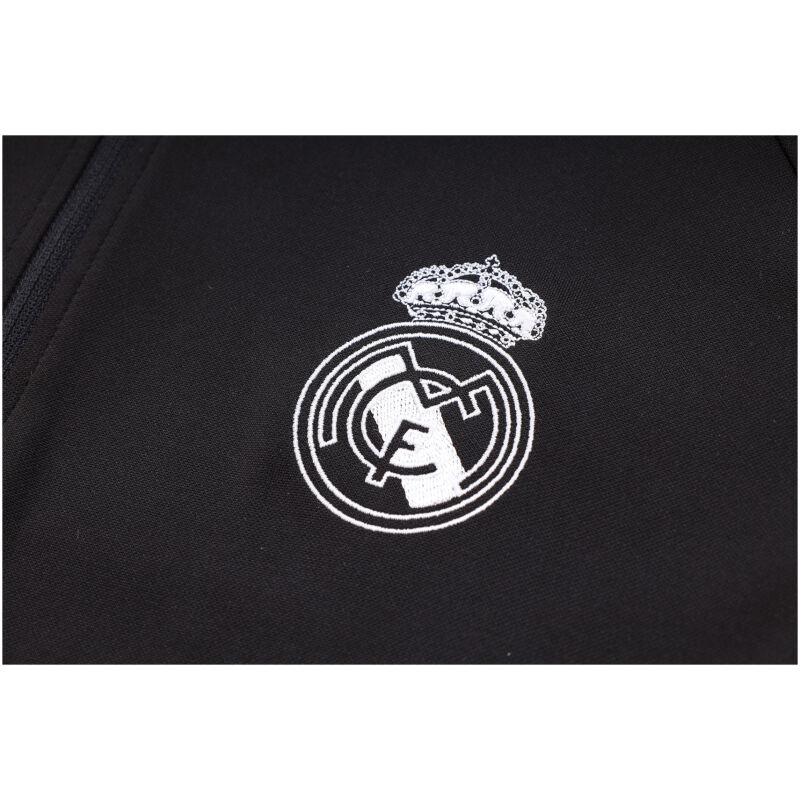 Mens Real Madrid Training Suit Black 2023/24