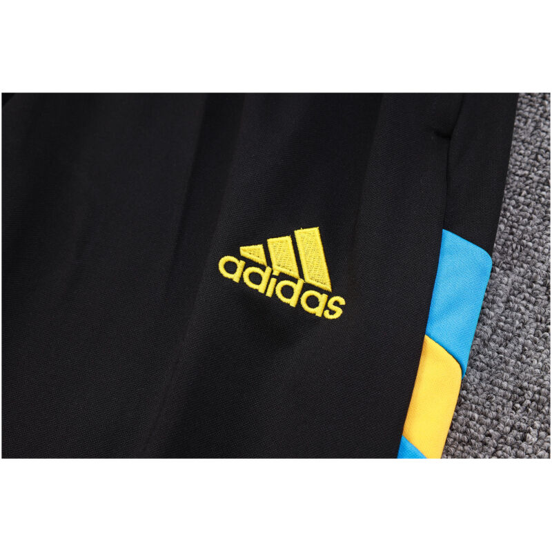 Mens Bayern Munich Training Suit Black – Blue 2023/24