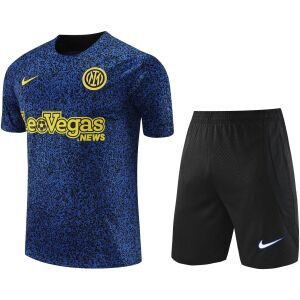 Mens Inter Milan Short Training Suit Royal Blue 2023/24