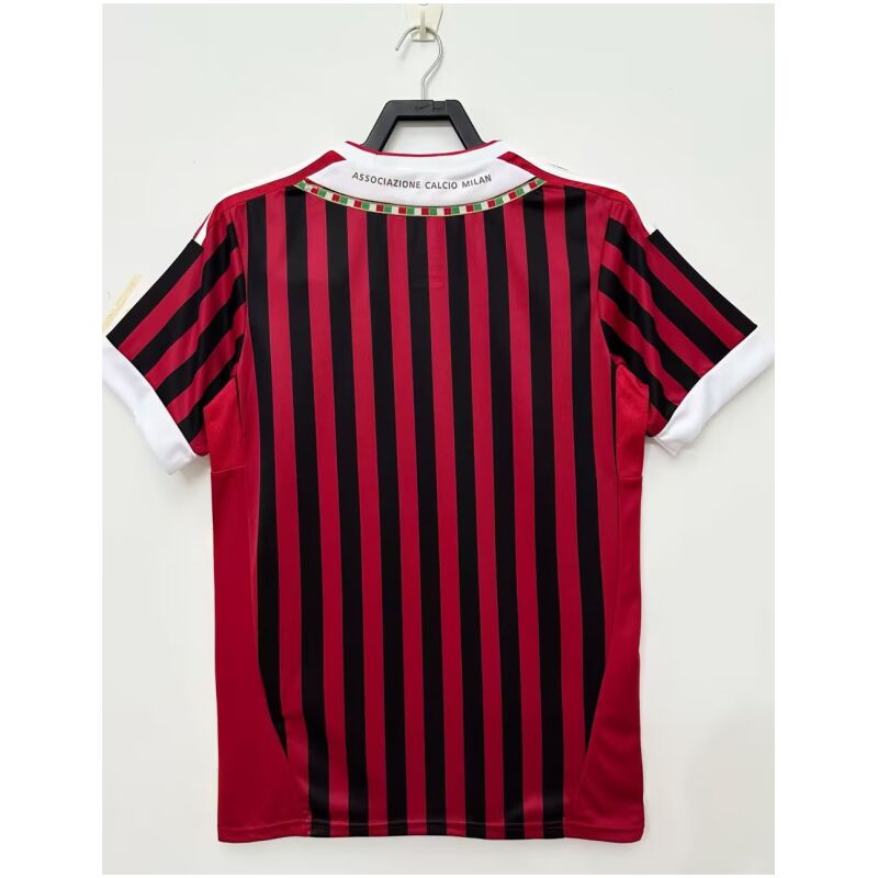 Mens AC Milan Retro Home Jersey 2011/12