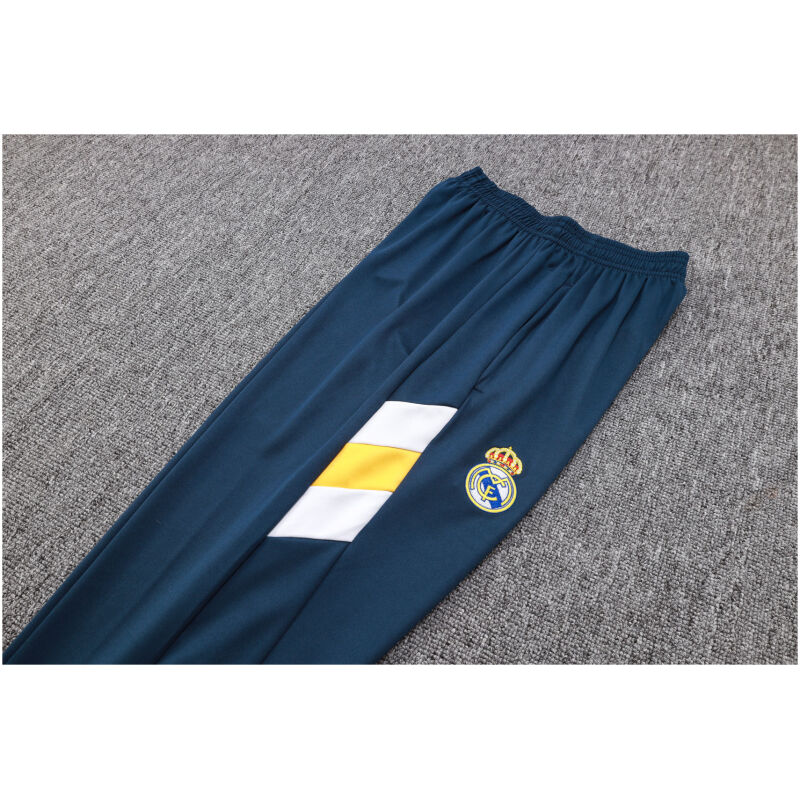 Mens Real Madrid Training Suit Oriental Blue 2023/24