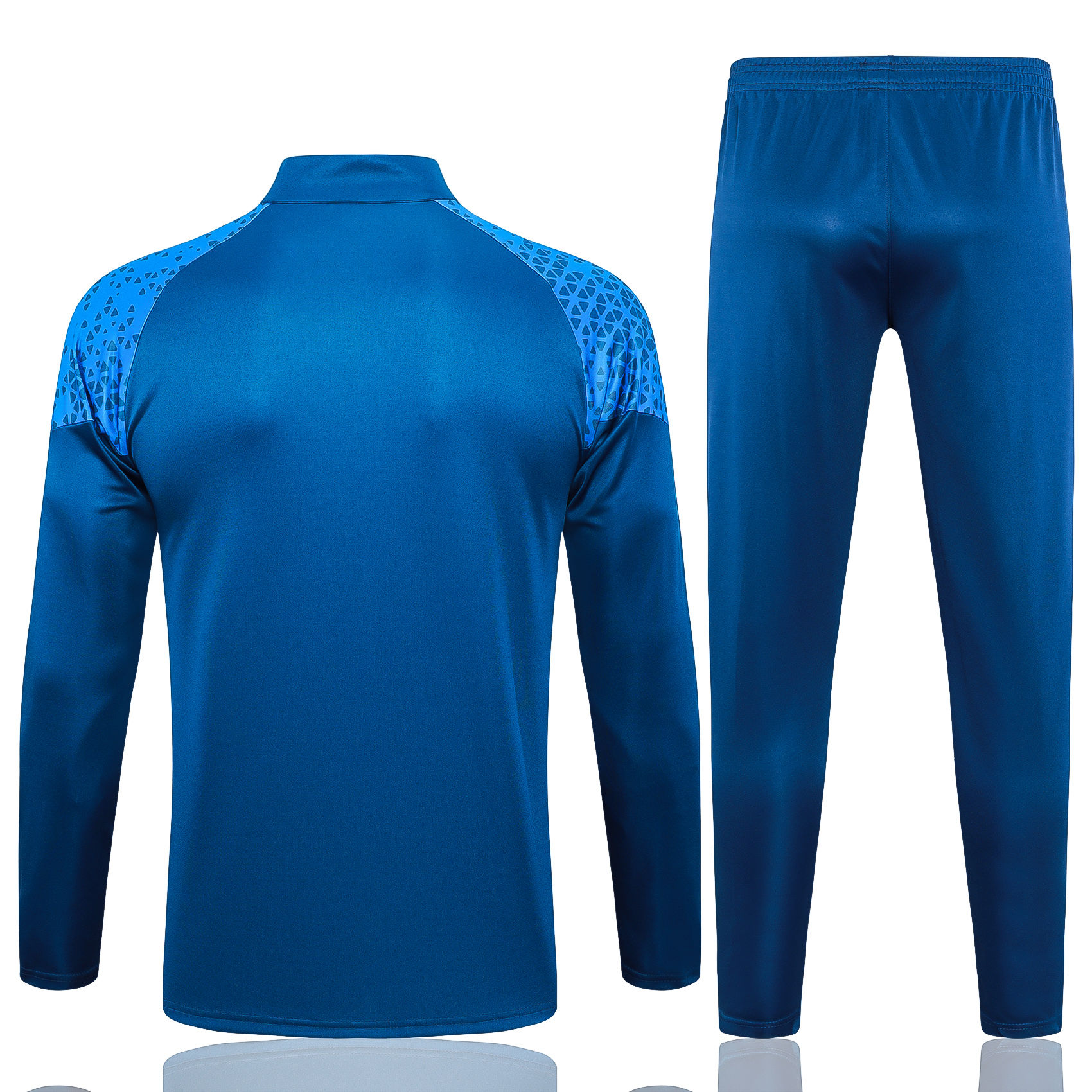 Mens Olympique Marseille Training Suit Blue 2023/24