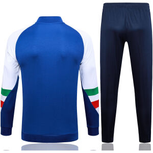 Mens Italy Training Suit Cerulean Blue 2023/24