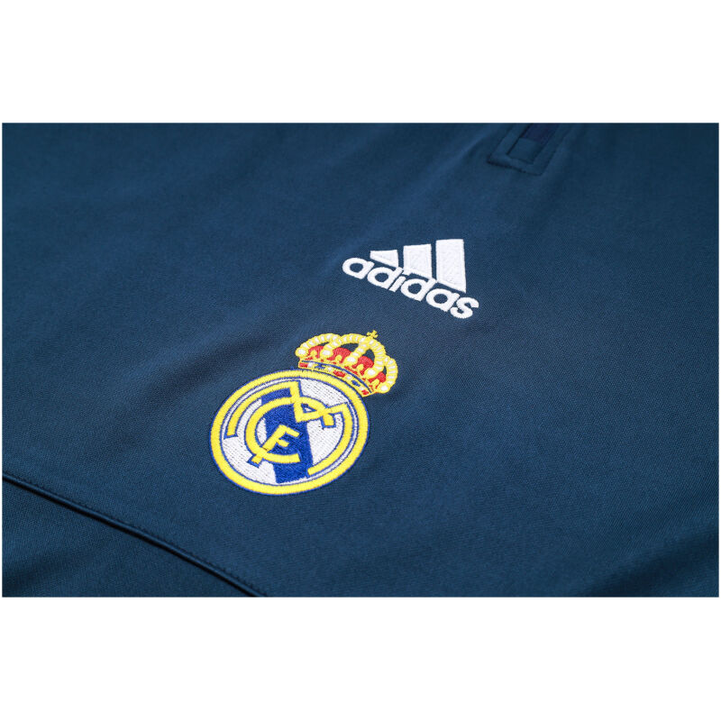 Mens Real Madrid Training Suit Oriental Blue 2023/24