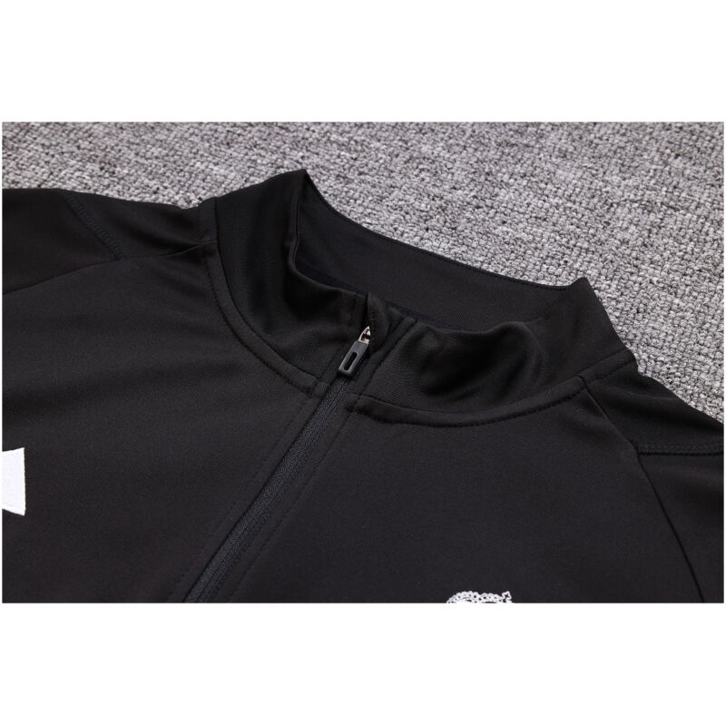 Mens Real Madrid Training Suit Black 2023/24