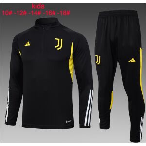 Kids Juventus Training Suit Black 2023/24
