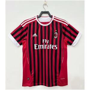 Mens AC Milan Retro Home Jersey 2011/12
