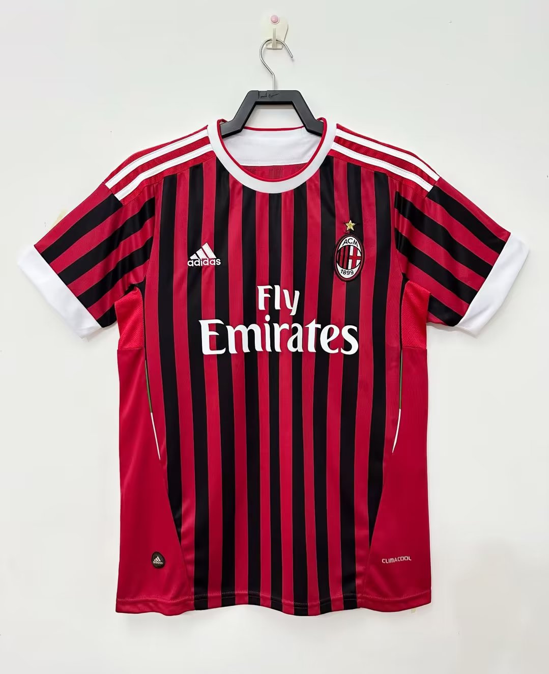 Mens AC Milan Retro Home Jersey 2011/12