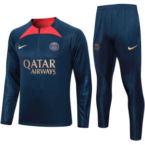 Mens PSG Training Suit Salvia Blue 2023/24