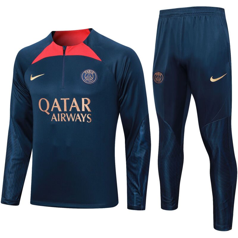 Mens PSG Training Suit Salvia Blue 2023/24