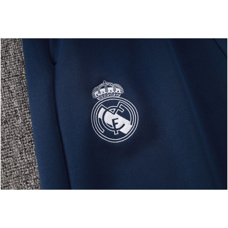 Mens Real Madrid Jacket + Pants Training Suit Royal 2023/24
