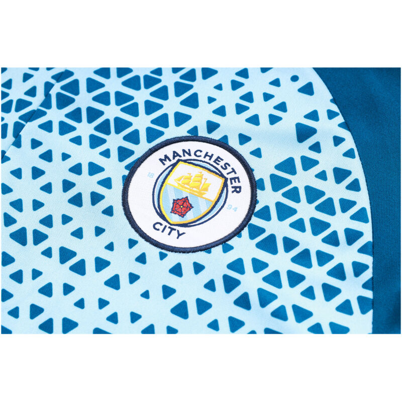 Mens Manchester City Training Suit Blue Diamonds 2023/24