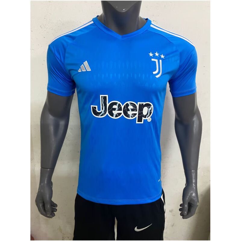 Mens Juventus Goalkeeper Blue Jersey 2023/24