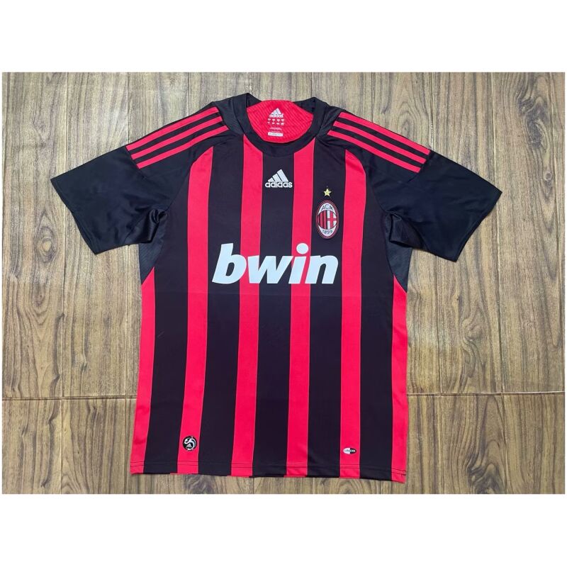 Mens AC Milan Retro Home Jersey 2008/09