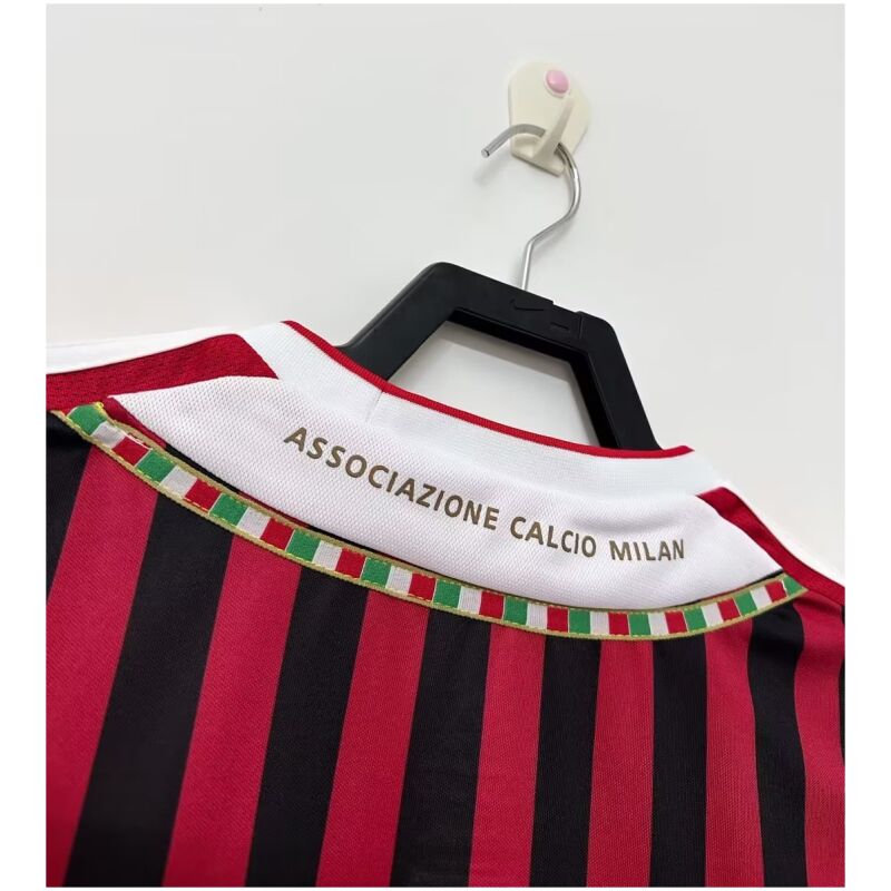 Mens AC Milan Retro Home Jersey 2011/12