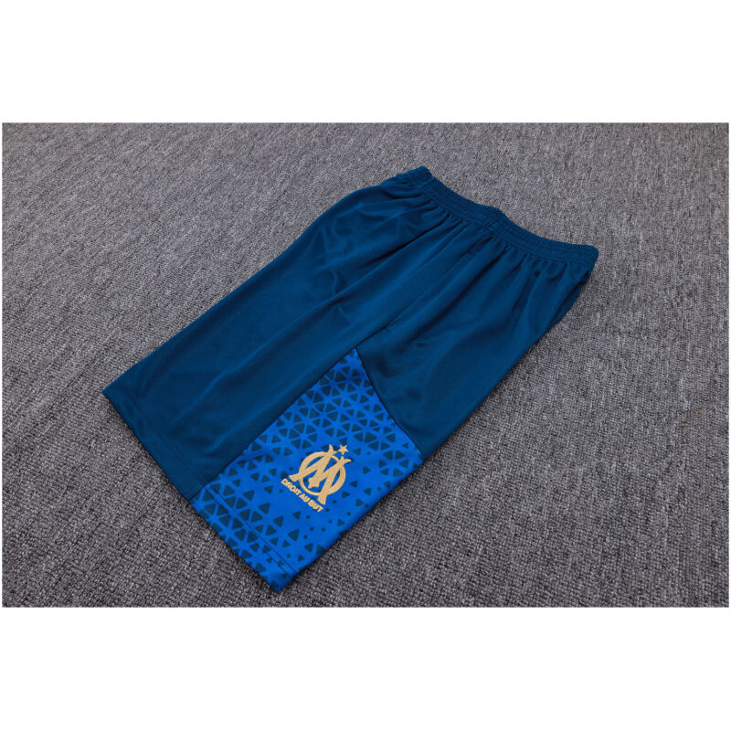 Mens Olympique Marseille Short Training Suit Blue 2023/24