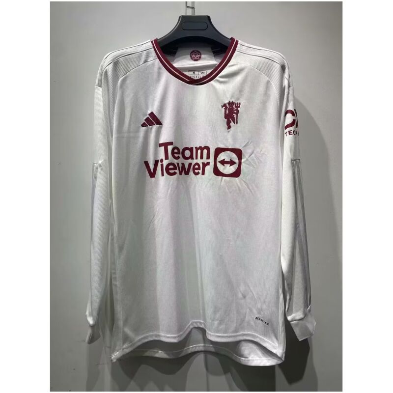 Mens Manchester United Third Jersey Long Sleeve 2023/24