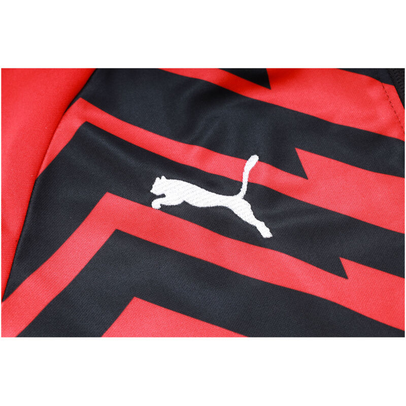 Mens AC Milan Training Suit Red – Black 2023/24