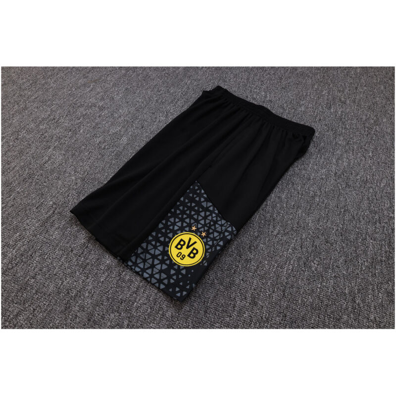 Mens Borussia Dortmund Short Training Suit Yellow 2023/24