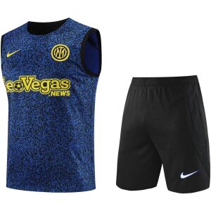 Mens Inter Milan Singlet Suit Royal Blue 2023/24