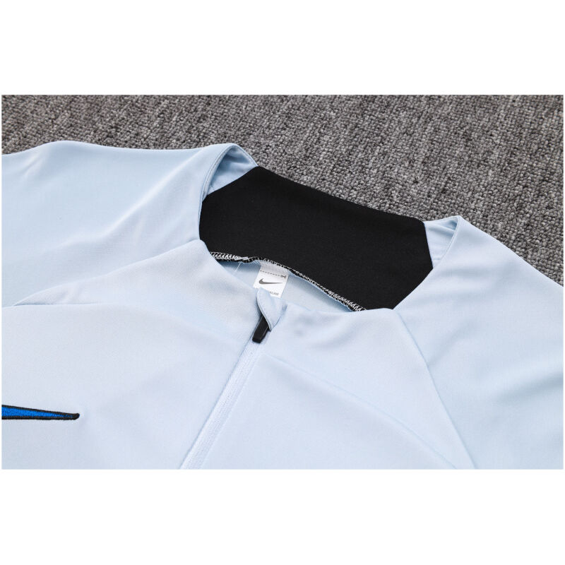 Mens Inter Milan Training Suit Light Grey 2023/24
