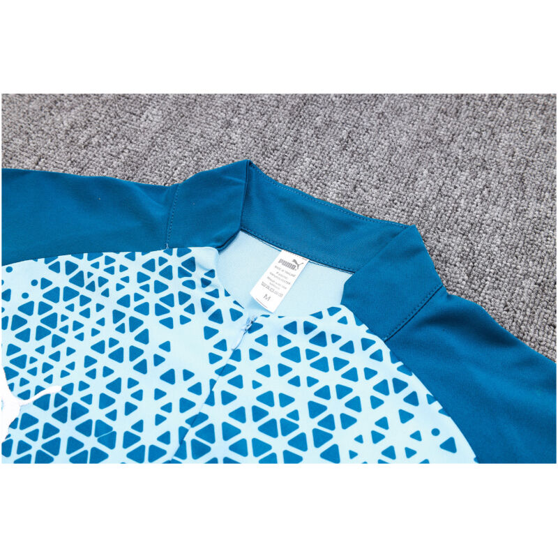 Mens Manchester City Training Suit Blue Diamonds 2023/24