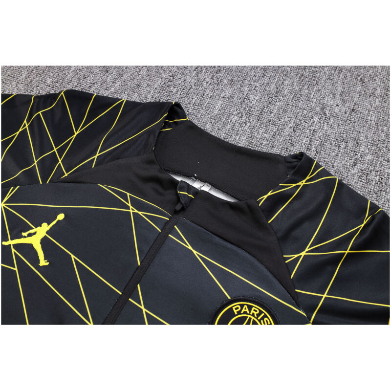 Mens PSG x Jordans Training Suit Black II 2023/24