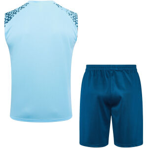 Mens Manchester City Singlet Suit Light – Blue 2023/24