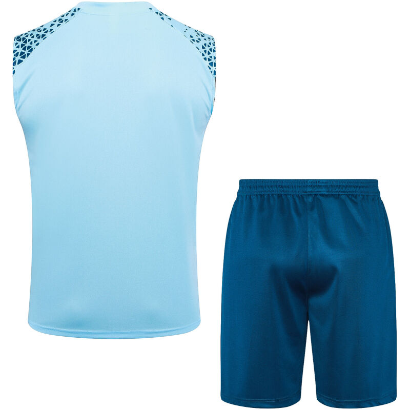 Mens Manchester City Singlet Suit Light – Blue 2023/24