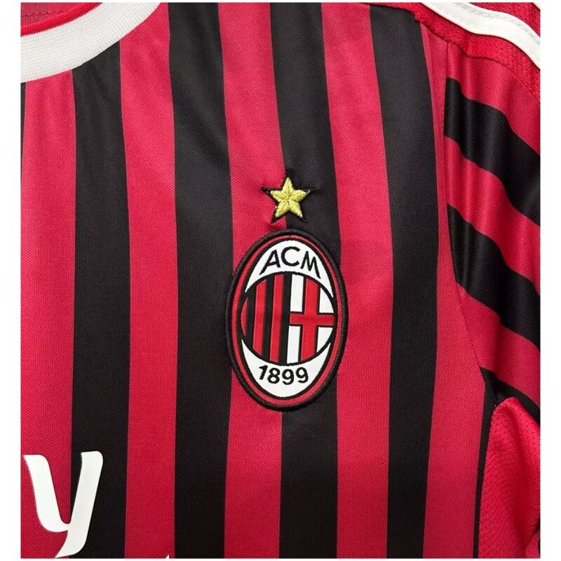 Mens AC Milan Retro Home Jersey 2011/12