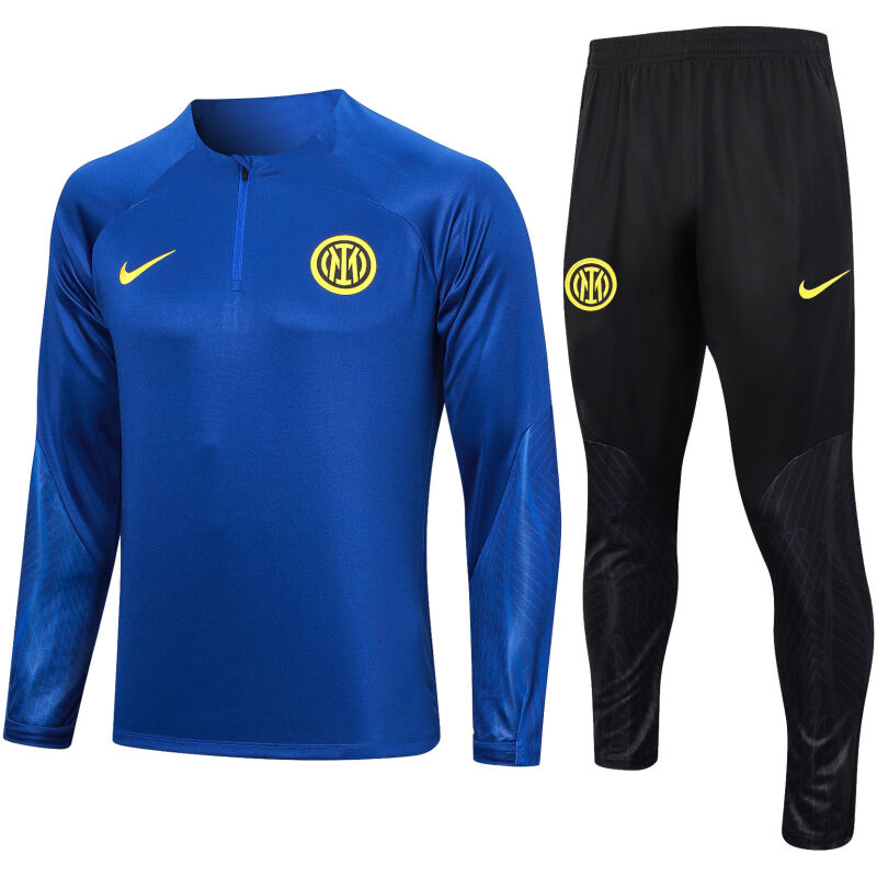 Mens Inter Milan Training Suit Blue 2023/24