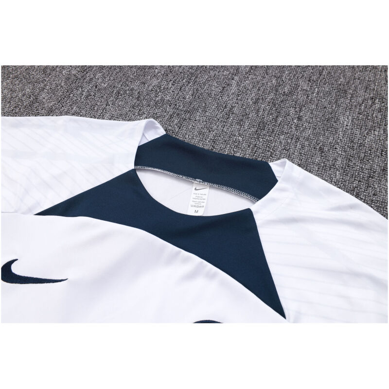 Mens PSG Short Training Suit White 2023/24