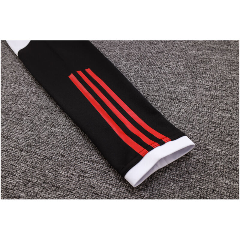 Mens Manchester United Training Suit White – Black 2023/24