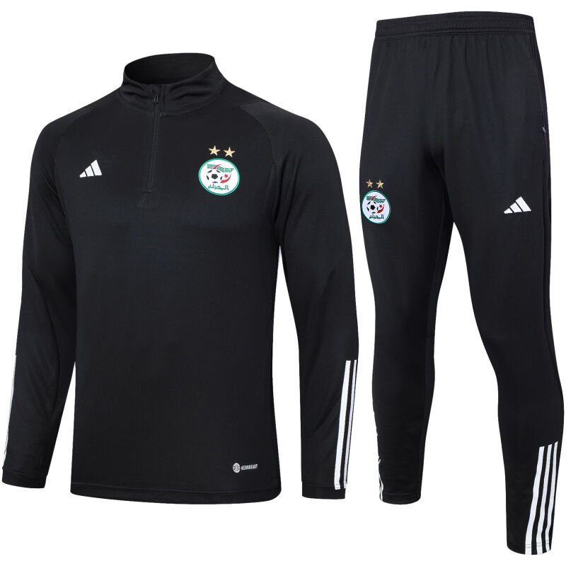 Mens Algeria Training Suit Black 2023/24