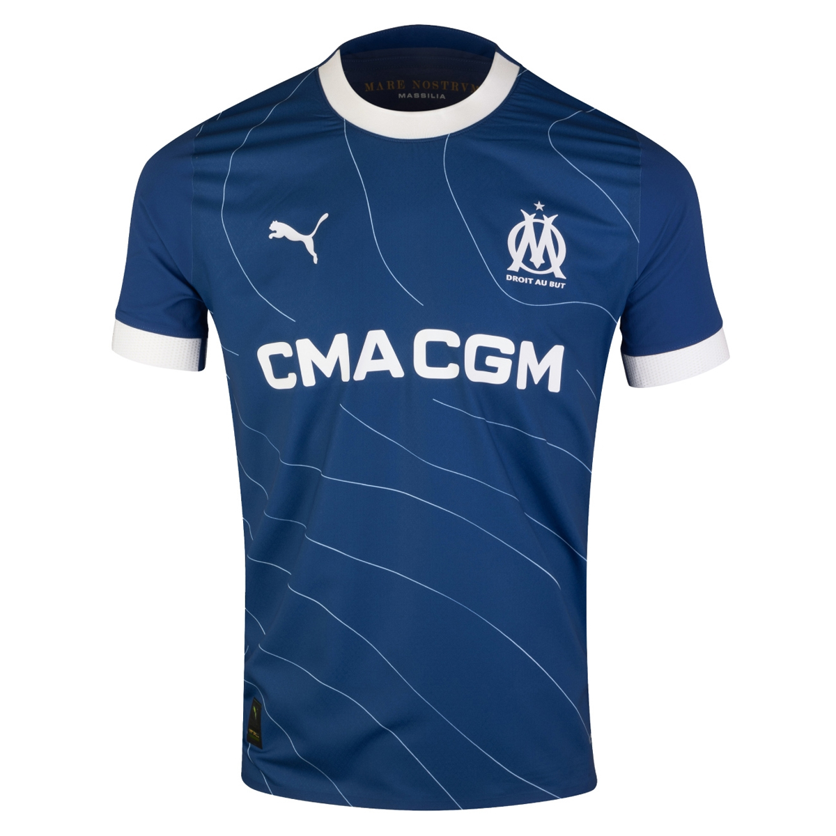 Mens Olympique Marseille Away Authentic Jersey 2023/24 – Match